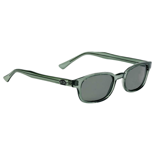 Lunettes de soleil KD's 21269 - Monture translucide verte - Verres verts polarisés