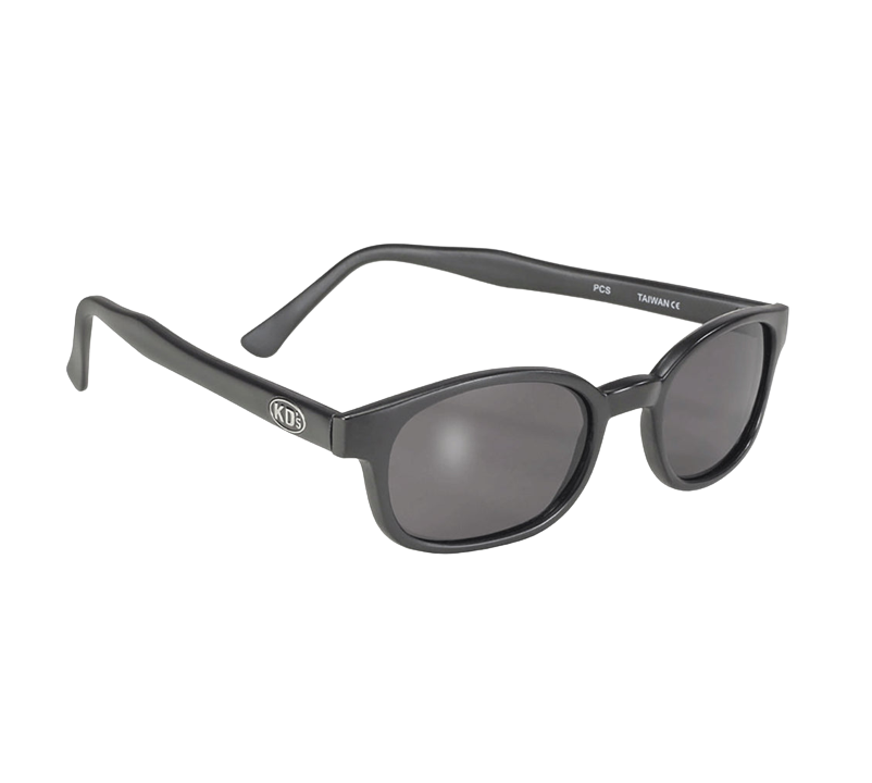 Lunettes de soleil X-KD's 10010 verres fumés et monture noir mat