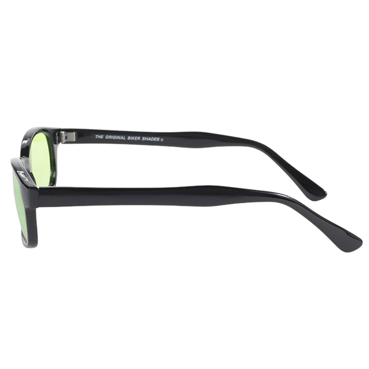 Lunettes de soleil KD's 2016 avec monture noire classique et verres vert clair