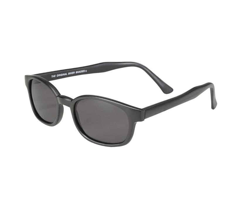 Lunettes de soleil X-KD's 10010 verres fumés et monture noir mat