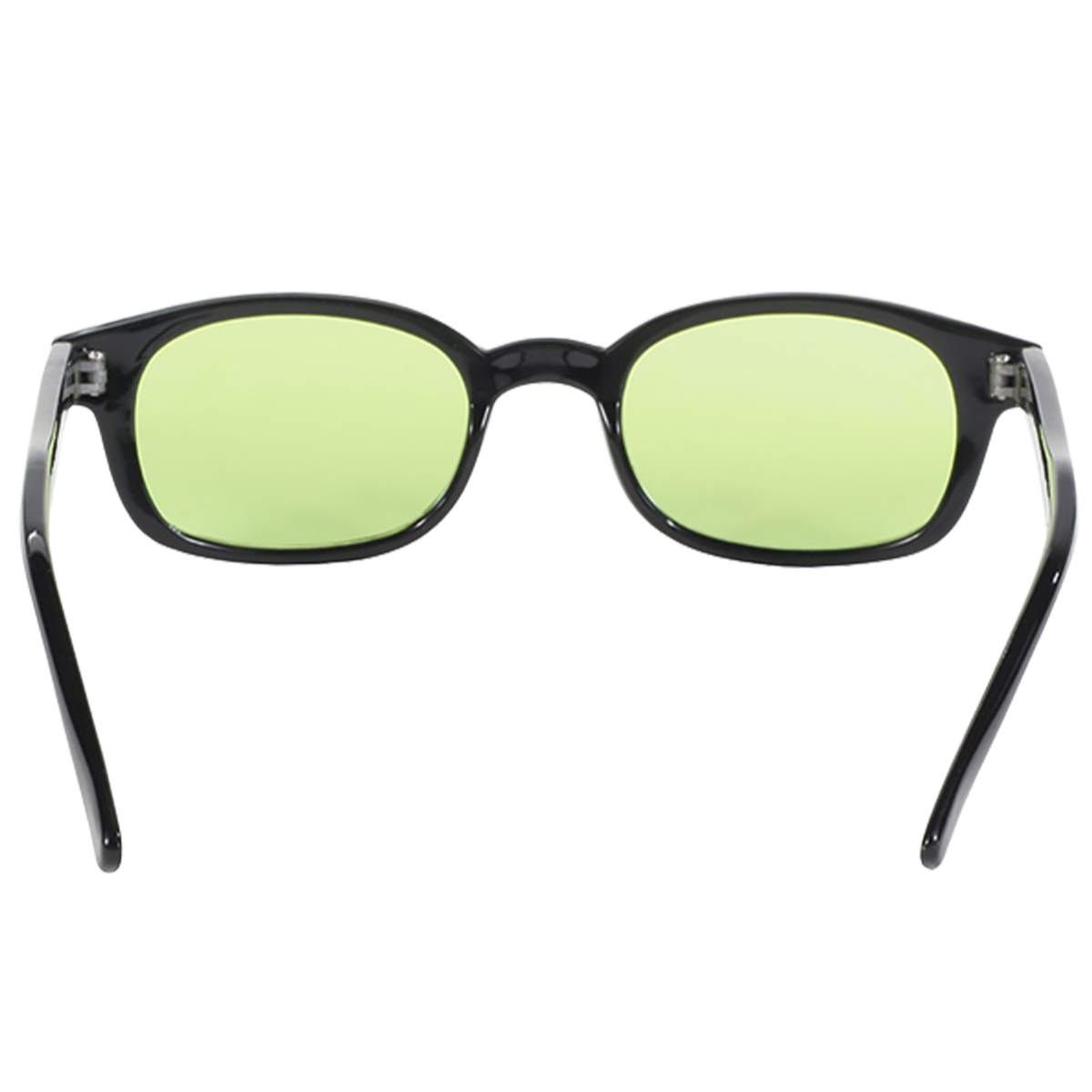 Lunettes de soleil KD's 2016 avec monture noire classique et verres vert clair