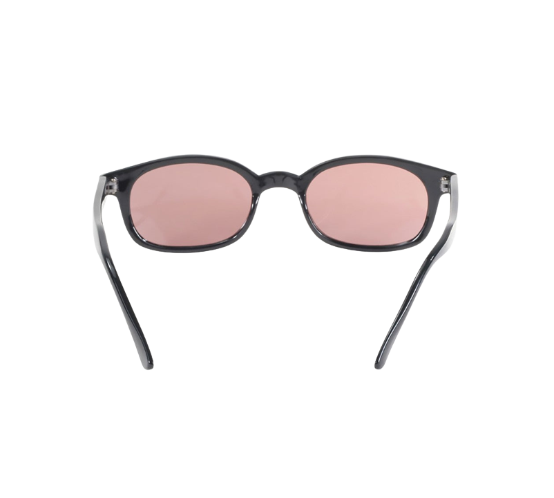 Lunettes de soleil X-KD's 10120 Monture noir mat et verres roses