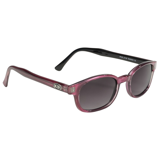 Lunettes de soleil KD's 2116 monture violet perlé et verres foncés